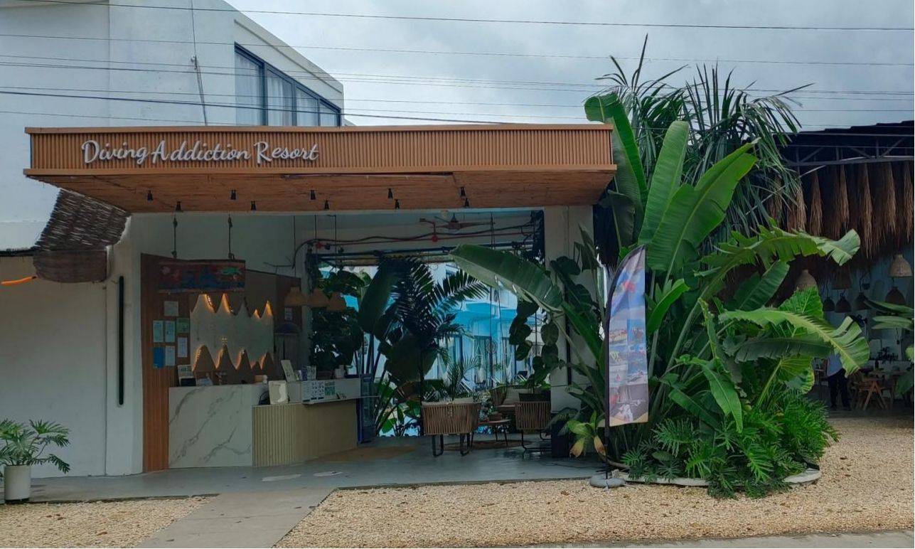 菲律宾薄荷岛 Diving Addiction 潜水有瘾度假村水肺考证套餐
